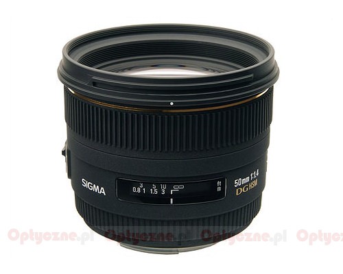 Sigma 50mm F1.4 EX DG HSM - znamy juz cen