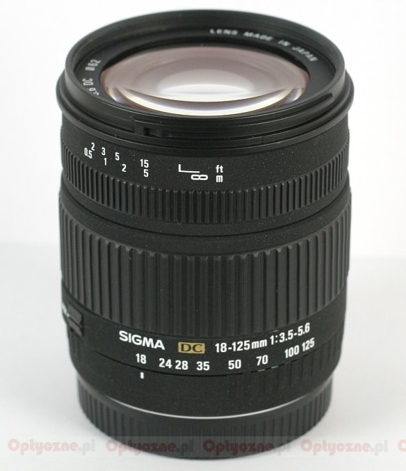 Test obiektywu Sigma 18-125 mm f/3.5-5.6 ju� dost�pny!