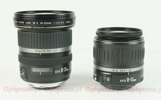 Canon EF-S 10-22 mm f/3.5-4.5 USM - Budowa i jako wykonania