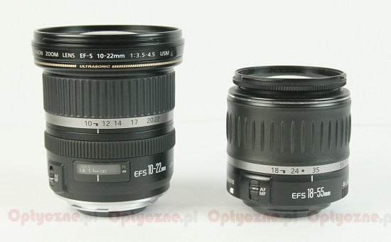 Canon EF-S 10-22 mm f/3.5-4.5 USM - Budowa i jakość wykonania Canon EF-S 10-22 mm f/3.5-4.5 USM - Budowa i jakość wykonania