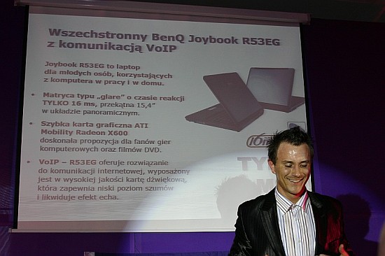 Konferencja prasowa BenQ, 16 maja 2006 - Wstp