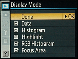 Nikon D200 - Menu