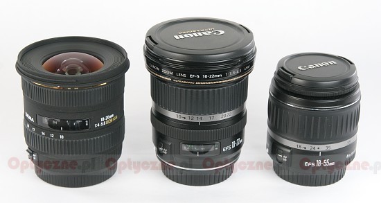 Sigma 10-20 mm f/4-5.6 EX DC HSM - Budowa i jakość wykonania Sigma 10-20 mm f/4-5.6 EX DC HSM - Budowa i jakość wykonania
