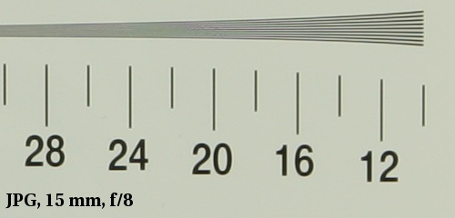 Sigma 10-20 mm f/4-5.6 EX DC HSM - Rozdzielczo obrazu