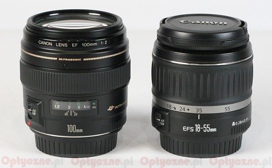 Canon EF 100 mm f/2.0 USM - Budowa i jako wykonania