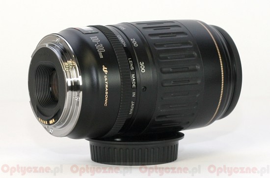 Canon EF 100-300 mm f/4.5-5.6 USM - Budowa i jako wykonania