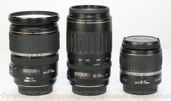 Canon EF 100-300 mm f/4.5-5.6 USM - Budowa i jako wykonania