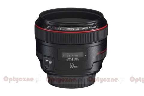 EF 50 mm f/1.2L USM - jasne szk�o Canona