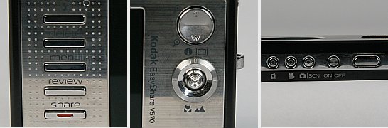Kodak EasyShare V570 - Wygld i jako wykonania