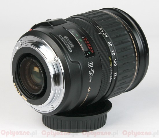 Canon EF 28-135 mm f/3.5-5.6 IS USM - Budowa i jakość wykonania Canon EF 28-135 mm f/3.5-5.6 IS USM - Budowa i jakość wykonania