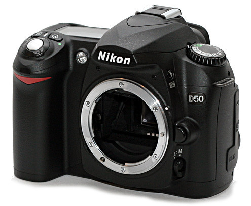 Nikon D50 - Wygld, obudowa i ergonomia