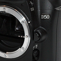 Nikon D50 - Wygld, obudowa i ergonomia