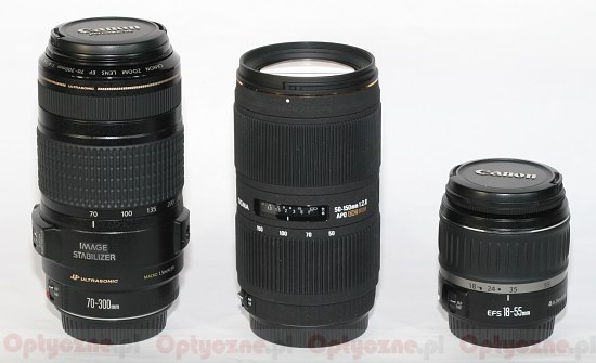 Canon EF 70-300 mm f/4-5.6 IS USM - Budowa, wykonanie i stabilizacja Canon EF 70-300 mm f/4-5.6 IS USM - Budowa, wykonanie i stabilizacja