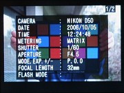 Nikon D50 - Menu