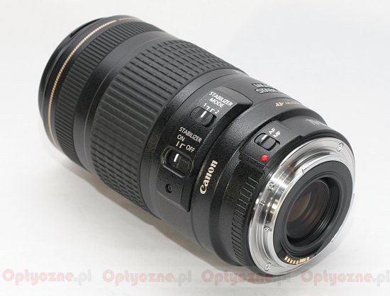 Canon EF 70-300 mm f/4-5.6 IS USM - Budowa, wykonanie i stabilizacja Canon EF 70-300 mm f/4-5.6 IS USM - Budowa, wykonanie i stabilizacja