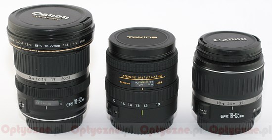 Tokina AT-X 107 DX AF Fish-Eye 10-17 mm f/3.5-4.5 - Budowa i jakość wykonania Tokina AT-X 107 DX AF Fish-Eye 10-17 mm f/3.5-4.5 - Budowa i jakość wykonania