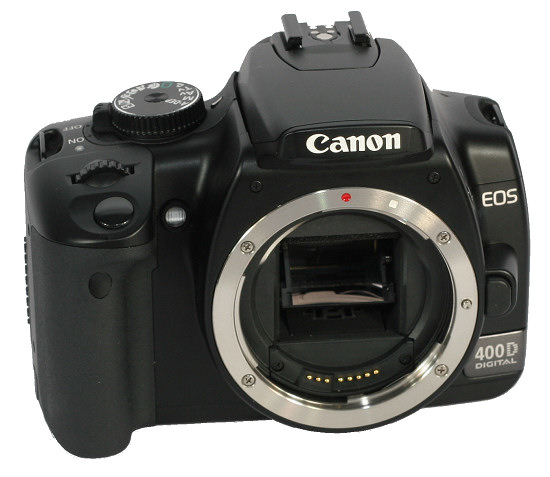 Canon EOS 400D - Jakość wykonania i ergonomia Canon EOS 400D - Jakość wykonania i ergonomia