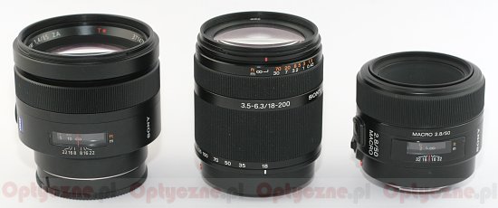 Sony DT 18-200 mm f/3.5-6.3 - Budowa i jakość wykonania Sony DT 18-200 mm f/3.5-6.3 - Budowa i jakość wykonania