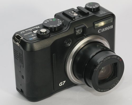 Canon PowerShot G7 - Wygląd i jakość wykonania Canon PowerShot G7 - Wygląd i jakość wykonania