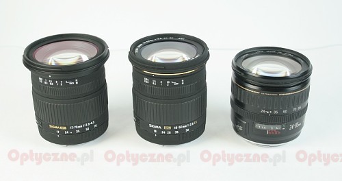 Canon EF 24-85 mm f/3.5-4.5 USM - Budowa i jako wykonania