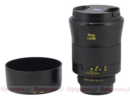 Carl Zeiss Otus 55 mm f/1.4 ZE/ZF.2 - Budowa i jako wykonania