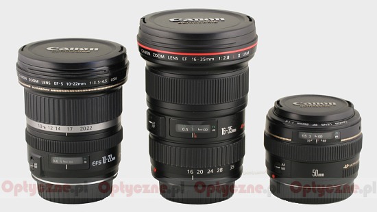 Canon EF 16-35 mm f/2.8L II USM - Budowa i jako wykonania