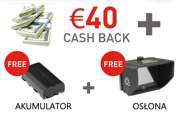 Cashback na rekordery fimy Atomos