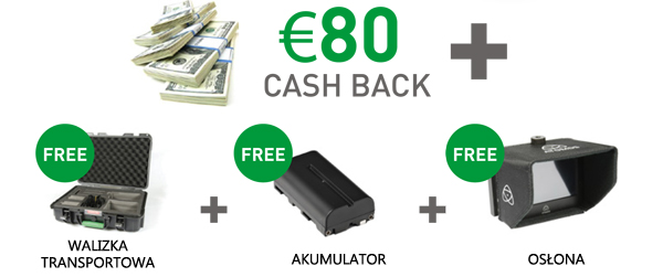 Cashback na rekordery fimy Atomos