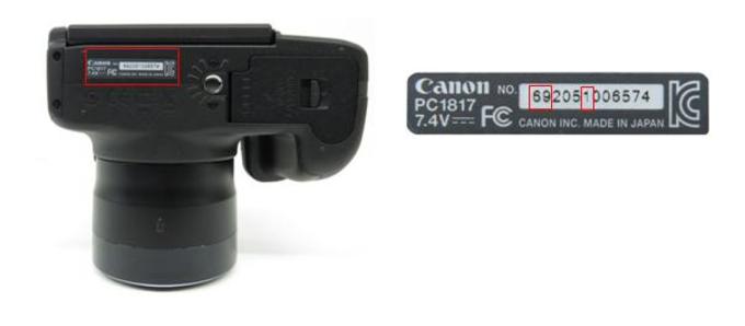 Canon PowerShot SX50 IS - nota serwisowa