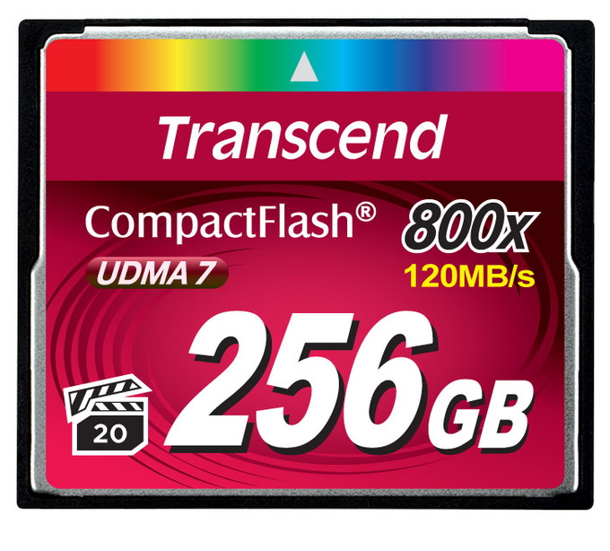 Karty Transcend CompactFlash 800x