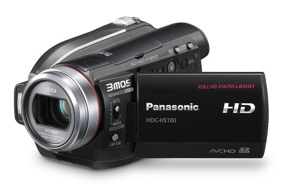 Panasonic HDC-SD100 i HDC-HS100 - nowe kamery Full HD