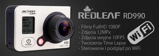 Kamera sportowa Redleaf RD990