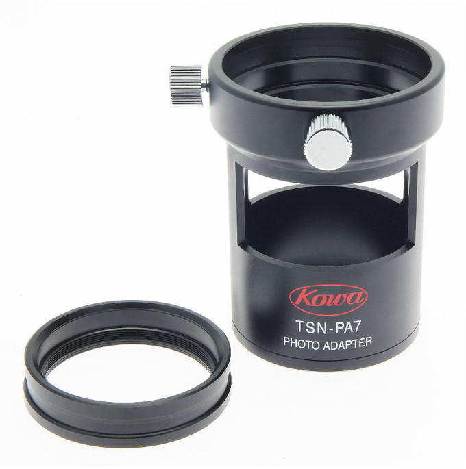 Kowa TSN-PA7 i TSN-GA4S - adaptery do digiscopingu
