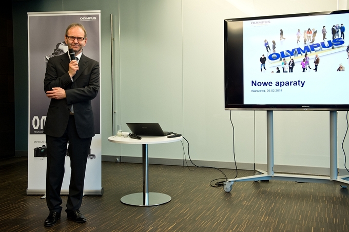 Konferencja prasowa firmy Olympus - relacja