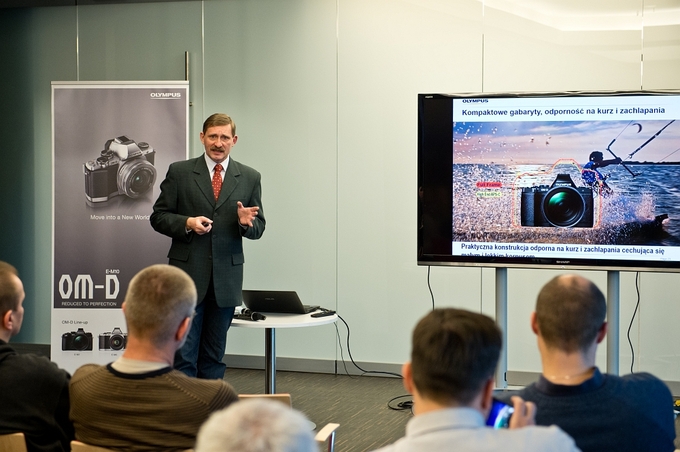 Konferencja prasowa firmy Olympus - relacja