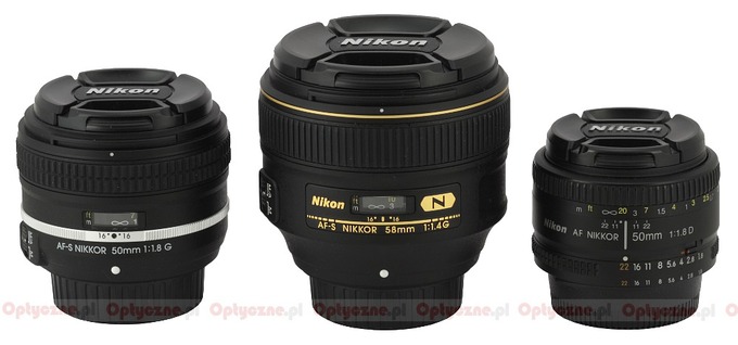 Nikon Nikkor AF-S 58 mm f/1.4G - Budowa i jako wykonania