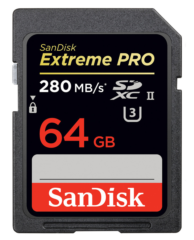 SanDisk Extreme PRO SDHC/SDXC UHS-II