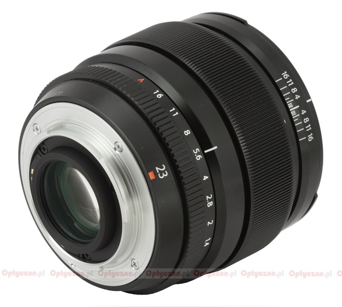 Fujifilm Fujinon XF 23 mm f/1.4 R - Budowa i jako wykonania