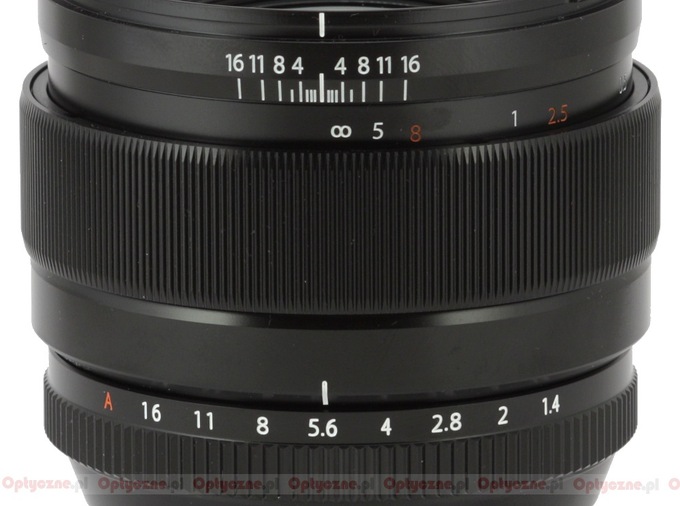 Fujifilm Fujinon XF 23 mm f/1.4 R - Budowa i jako wykonania