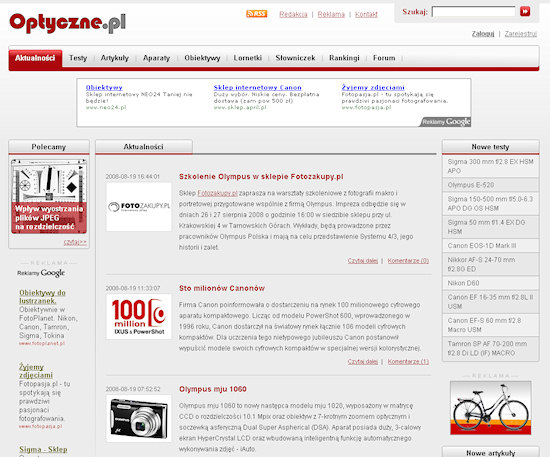 Optyczne.pl wersja 3.0