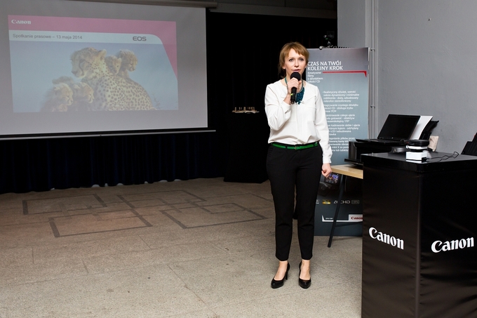 Konferencja prasowa firmy Canon - relacja