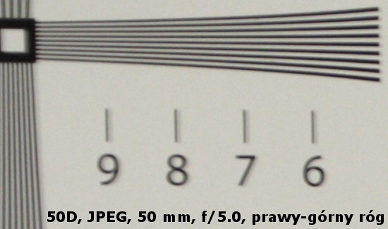 Tamron 16-300 mm f/3.5-6.3 Di II VC PZD MACRO - Rozdzielczo obrazu