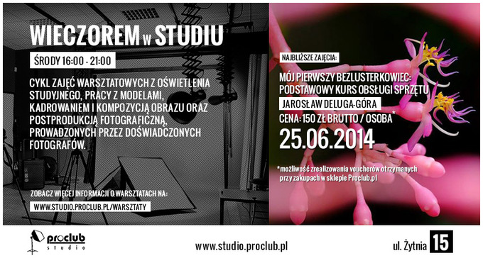 Czerwcowe zajcia w Proclub Studio w Warszawie