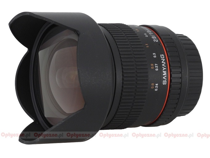 Samyang 10 mm f/2.8 ED AS NCS CS - Budowa i jako wykonania