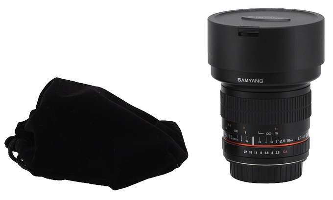 Samyang 10 mm f/2.8 ED AS NCS CS - Budowa i jako wykonania