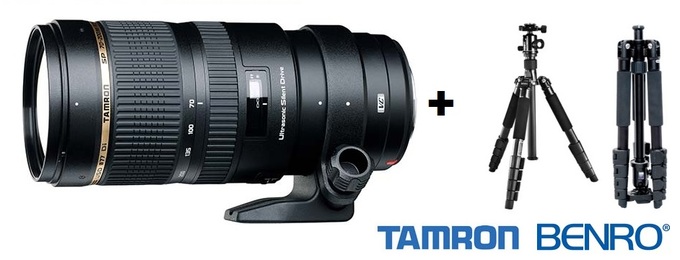 Promocja na produkty Tamrona i Benro