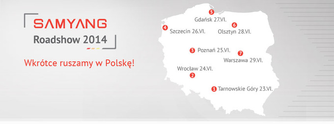 Samyang Roadshow 2014 w Olsztynie