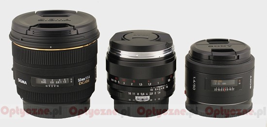 Carl Zeiss Planar T* 50 mm f/1.4 ZF/ZK/ZE - Budowa i jako�� wykonania