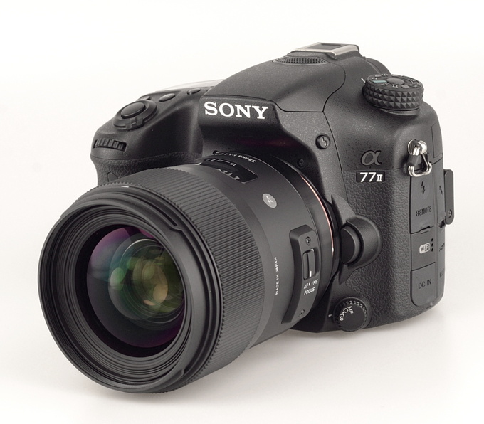 Sony Alpha SLT-A77 II - Wstp