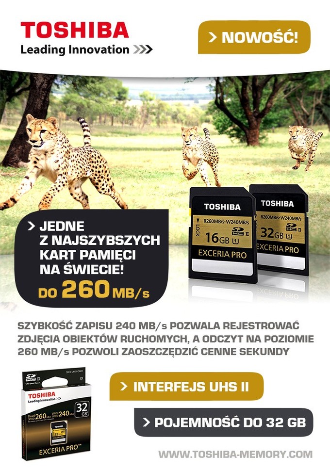 Toshiba Exceria PRO UHS-II